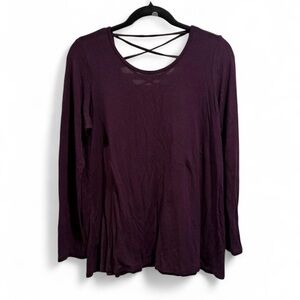GG Collection Rich Plum Long Sleeve Tee